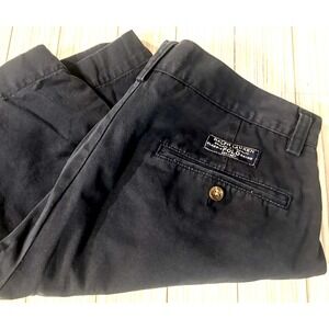 Polo Ralph Lauren Prospect Chino Shorts Men's Sz 31 Navy Blue Classic Flat Front